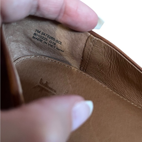 Frye Sienna Leather Ballet Flats Size 7 - Picture 8 of 8